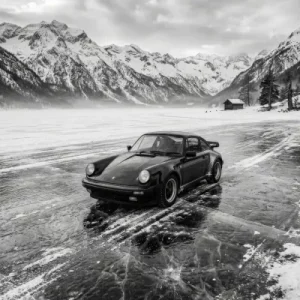 Porsche on Ice schwarz weiss