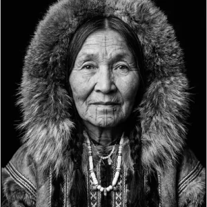 Eskimo schwarz weiss